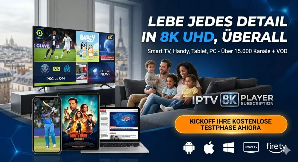 Streamen Sie Ihre Shows, Filme und Live Events in atemberaubender 8K Auflösung. Abonnieren Sie jetzt den Premium Zugang zu den besten Inhalten bundeliga german